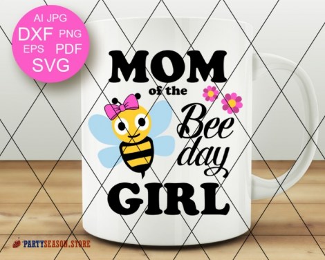 mom of the bee day girl Party season 1